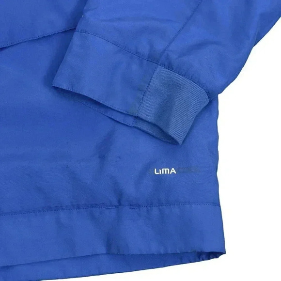 Adidas Predator Clima 365 Jacket Windbreaker Lightweight Blue  Black Size Large - Picture 6 of 12